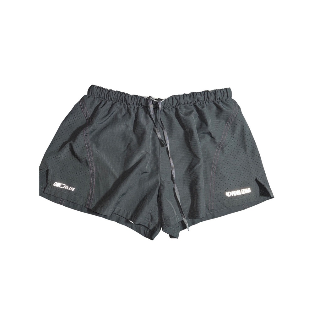 Pearl Izumi Elite Series Womens S Running Shorts Black Reflective Outdoor Racing